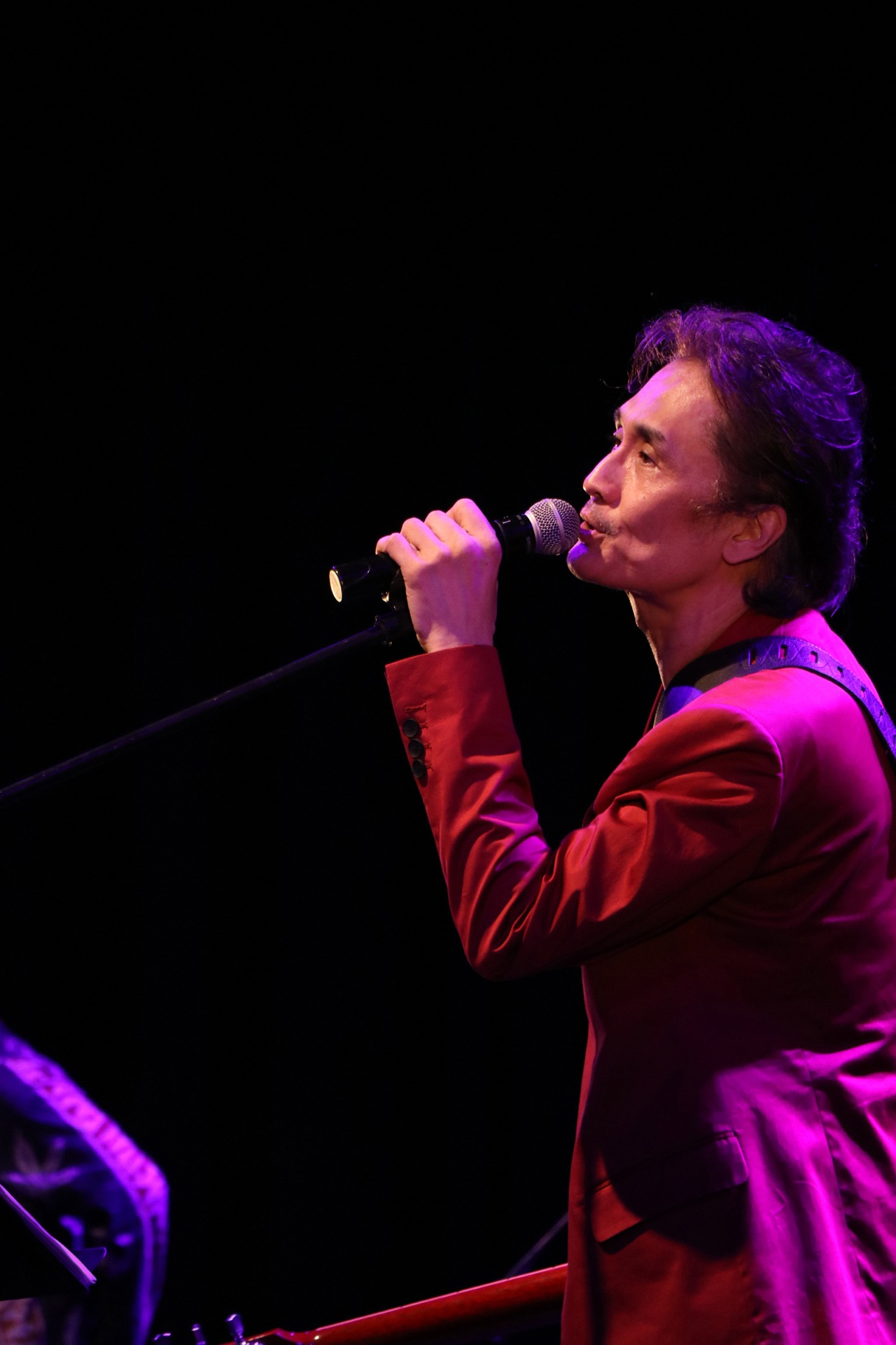 「T's PARTY」でのライブの様子。