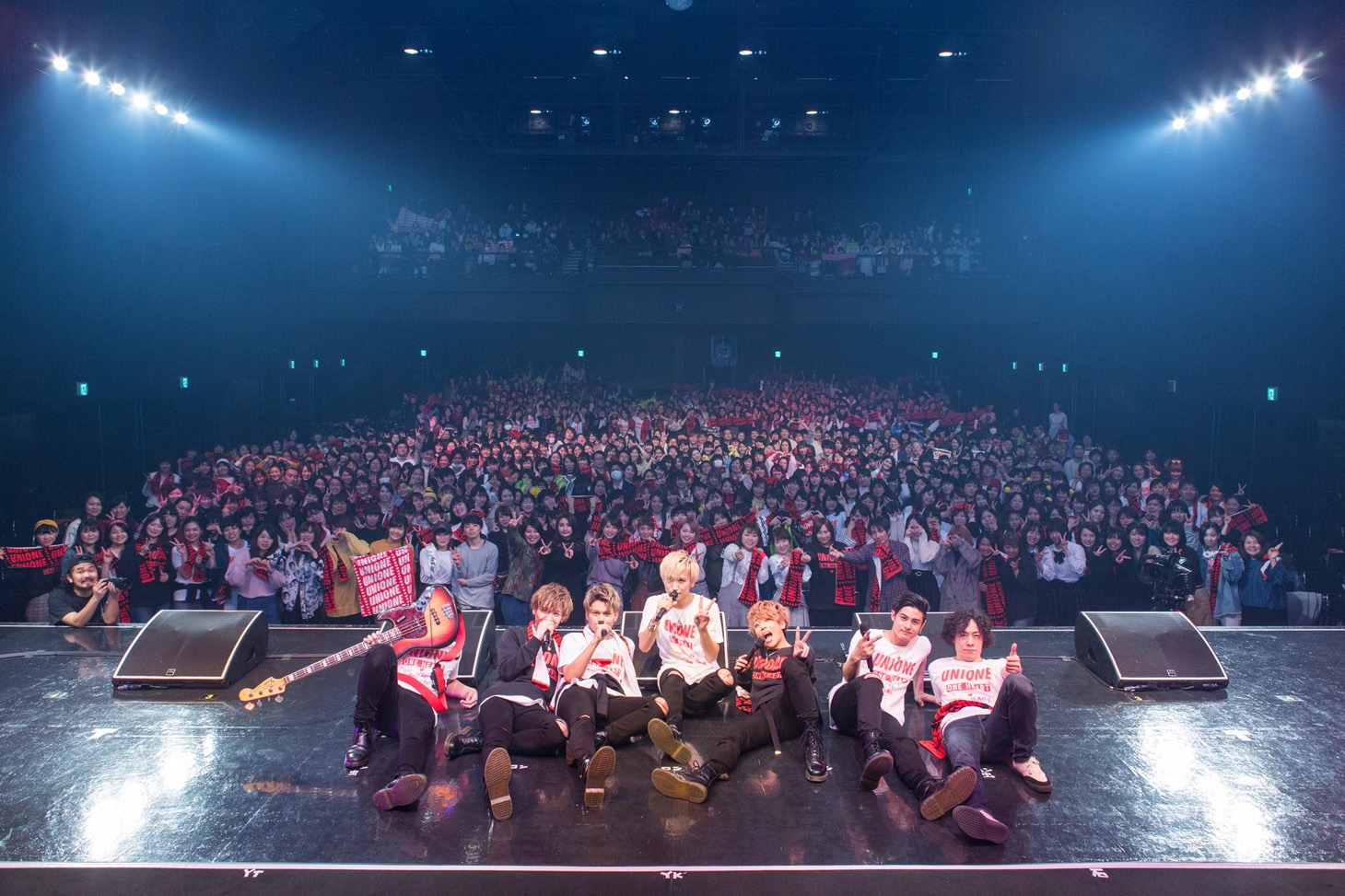 UNIONE「UNIONE Special Live "ONE HEART"」の様子。（Photo by Aya Watada）