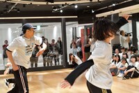 「ダンスで日本を元気に！夢の課外授業SPECIAL in仙台」の様子。