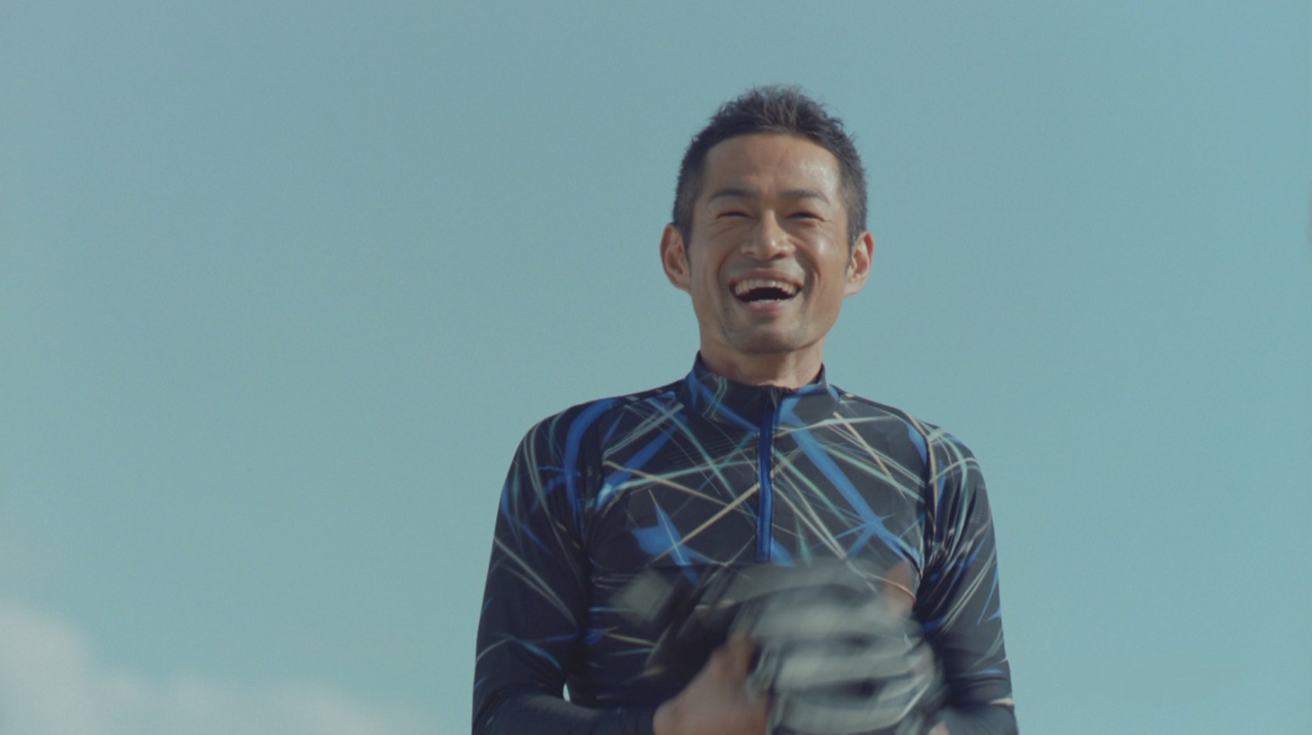 NTT東日本の新CMのワンシーン。