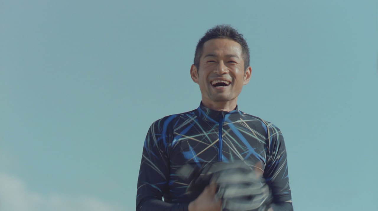 NTT東日本の新CMのワンシーン。