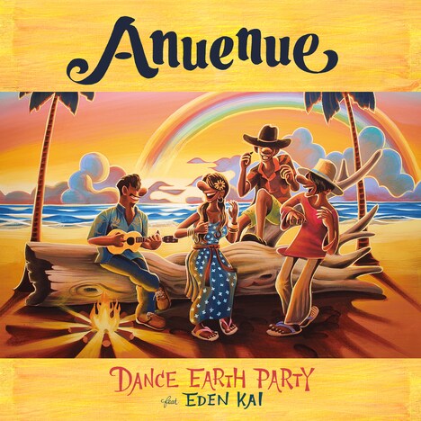 DANCE EARTH PARTY「Anuenue」CD+DVD盤ジャケット