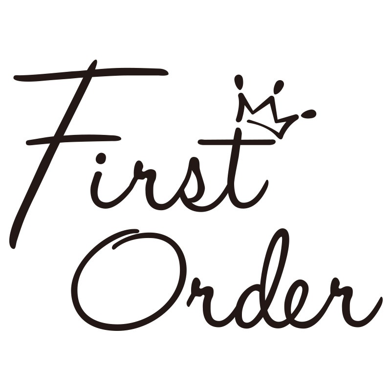志麻「First Order」ロゴ（ロゴ：月森フユカ）