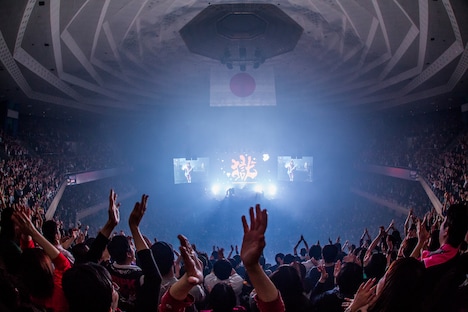 「打首獄門同好会 at 日本武道館」の様子。（Photo by HayachiN）