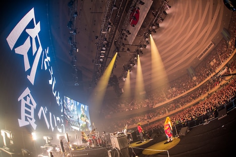 「打首獄門同好会 at 日本武道館」の様子。（Photo by HayachiN）