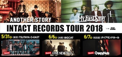 「INTACT RECORDS TOUR 2018」ビジュアル