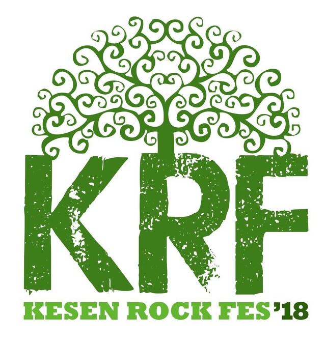 「KESEN ROCK FESTIVAL'18」ロゴ