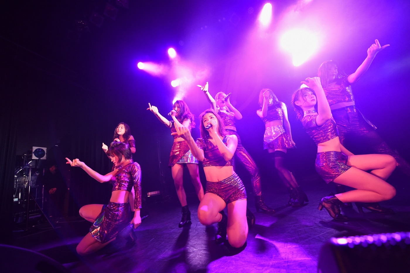 東京パフォーマンスドール「ダンスサミット2018 ～One Day One Life～」WWW X公演の様子。（写真提供：EPICレコードジャパン）
