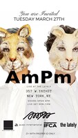 「AmPm Live at Lately」告知ビジュアル