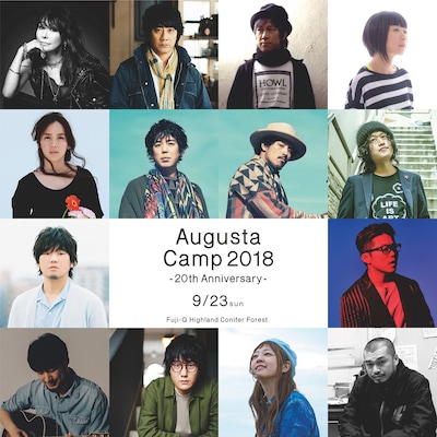 「Augusta Camp 2018 ‐20th Anniversary -」ビジュアル