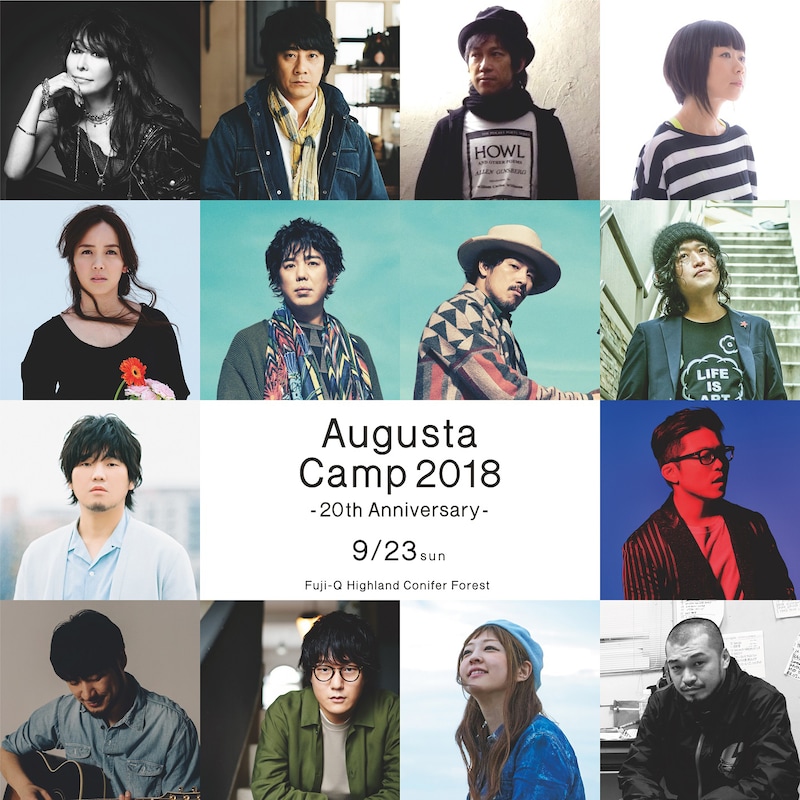 「Augusta Camp 2018 ‐20th Anniversary -」ビジュアル