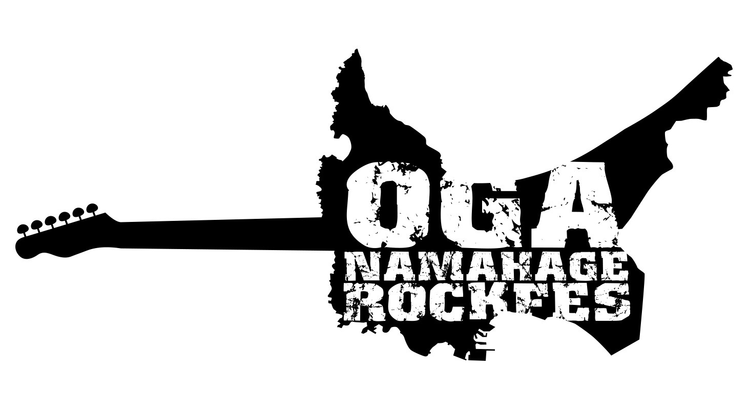 「OGA NAMAHAGE ROCK FESTIVAL」ロゴ
