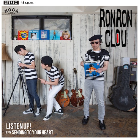 RON RON CLOU「Listen Up!」ジャケット