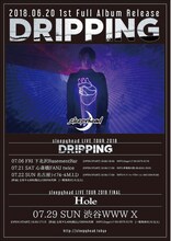 「sleepyhead LIVE TOUR 2018 "DRIPPING"」告知ビジュアル