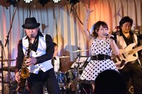 「ハコイリ▽ムスメ『青春の音符たち』発売記念プレミアムライブツアー ～Respect for おニャン子クラブ～」の様子。