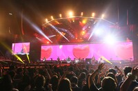 GLAY「GLAY ARENA TOUR 2018 SPRINGDELICS」台湾・台北アリーナ公演の様子。