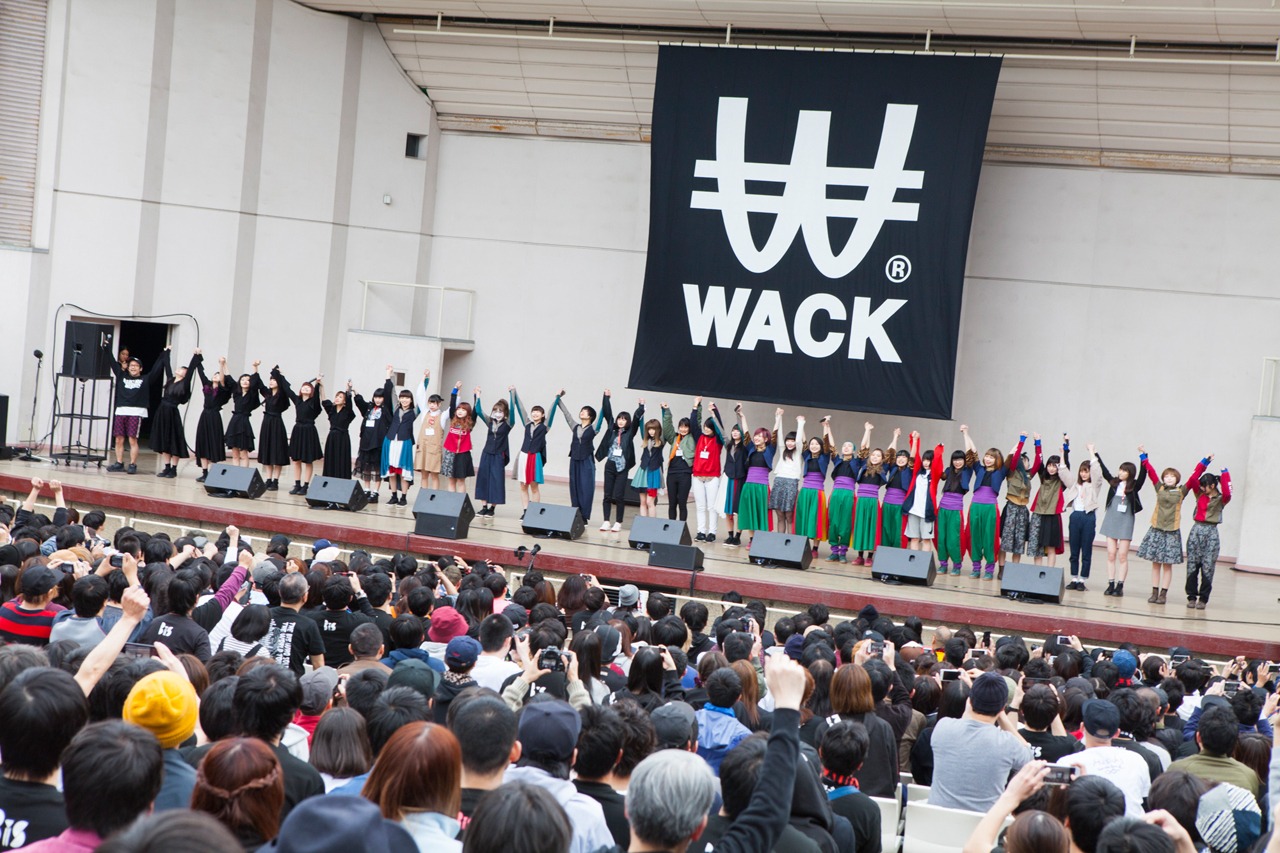 「WACK EXHiBiTiON」の様子。