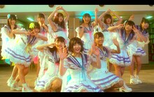 虹のコンキスタドール「トライアングル・ドリーマー」ミュージックビデオのワンシーン。