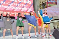 Chuning Candy「Dance with me」リリース記念イベントの様子。
