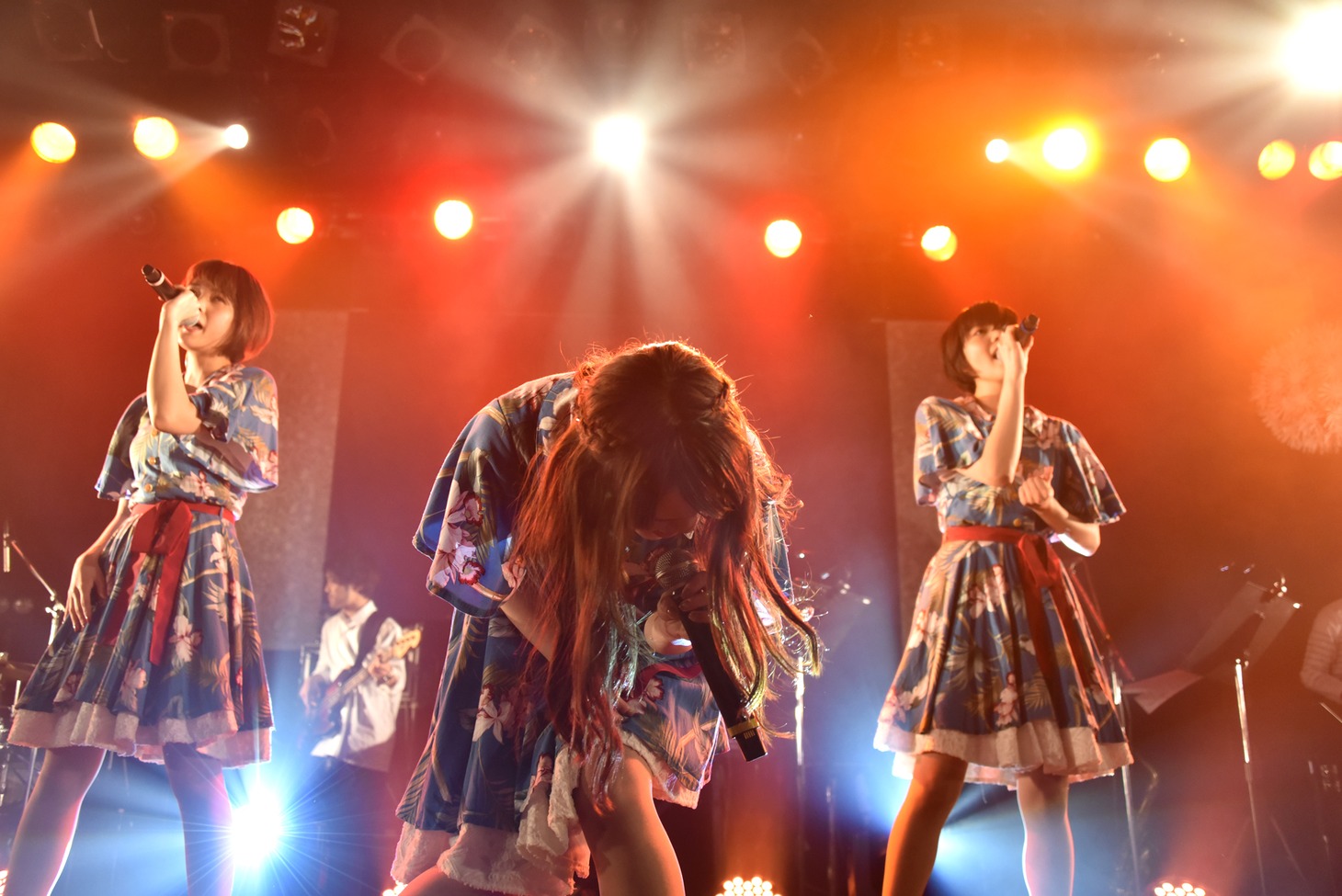 Negicco「SPRING 2018 TOUR～あなたの街に花束を～supported by サトウ食品」最終公演の様子。
