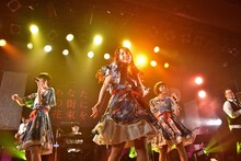 Negicco「SPRING 2018 TOUR～あなたの街に花束を～supported by サトウ食品」最終公演の様子。