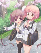 テレビアニメ「スロウスタート」Blu-ray / DVD Vol.1ジャケットイラスト