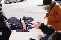 転校少女歌撃団「ショコラの独白」ミュージックビデオのオフショット。