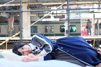 転校少女歌撃団「ショコラの独白」ミュージックビデオのオフショット。