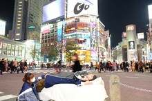 転校少女歌撃団「ショコラの独白」ミュージックビデオのオフショット。