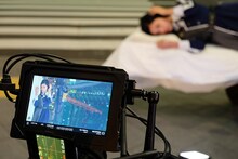 転校少女歌撃団「ショコラの独白」ミュージックビデオのオフショット。