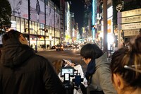 転校少女歌撃団「ショコラの独白」ミュージックビデオのオフショット。