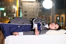 転校少女歌撃団「ショコラの独白」ミュージックビデオのオフショット。