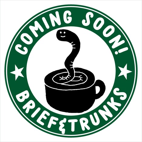 ブリーフ＆トランクスカフェロゴ（仮）