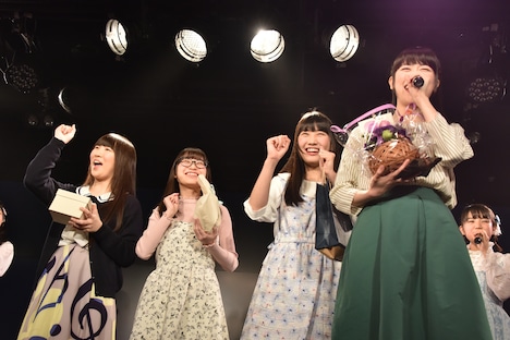 鉄戸美桜の卒業を見届けるため、新潟から駆け付けたRYUTist。