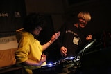 DJ 石毛輝(lovefilm、the telephones、Yap!!!)(Photo by Ai Yakou)