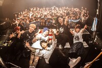 「2nd album"THUNDER"release tour 2017-2018」東京・UNIT公演の様子。（Photo by NAOTO SONODA）