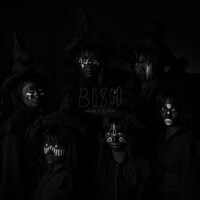 BiSH「PAiNT it BLACK」CD＋DVD盤ジャケット