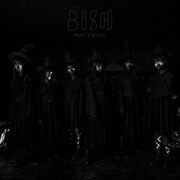 BiSH「PAiNT it BLACK」CD盤ジャケット