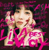 LiSA「LiSA BEST -Way-」初回限定盤ジャケット
