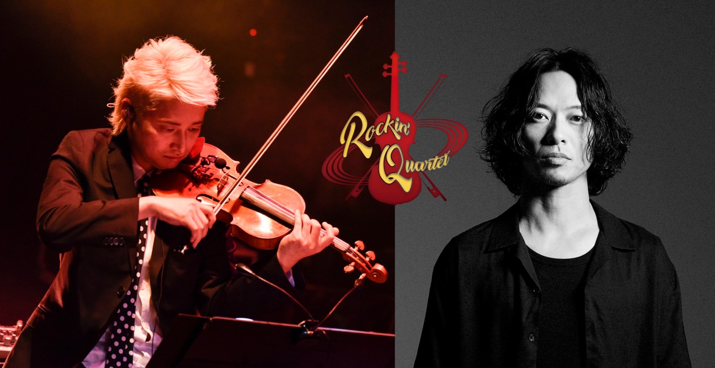 左からNAOTO、山田将司（THE BACK HORN）。