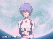 「新世紀エヴァンゲリオン」のワンシーン。（c）カラー／Project Eva.