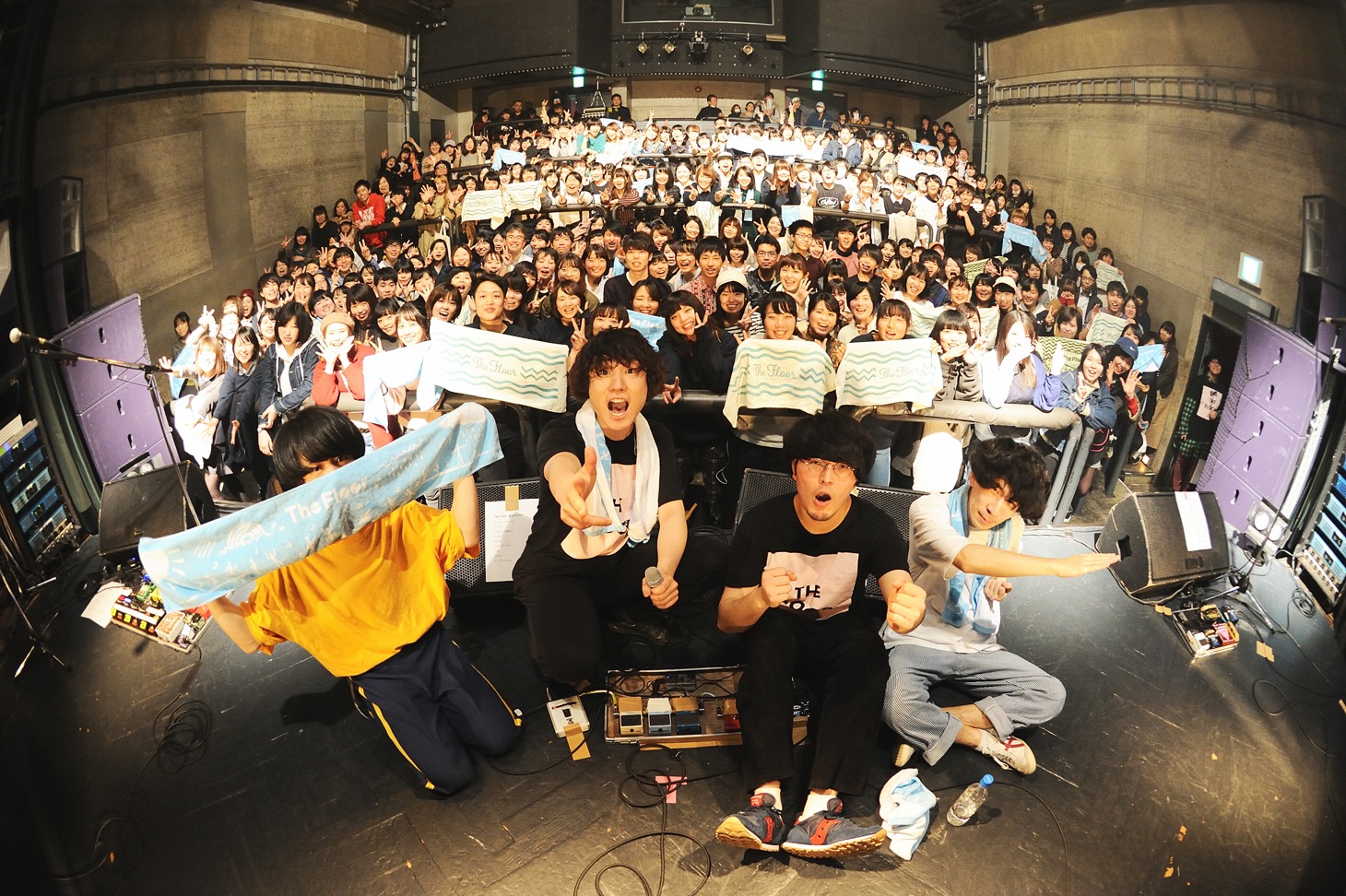 「The Floor Presents『In Train Tour』」WWW公演の様子。（Photo by MASANORI FUJIKAWA）
