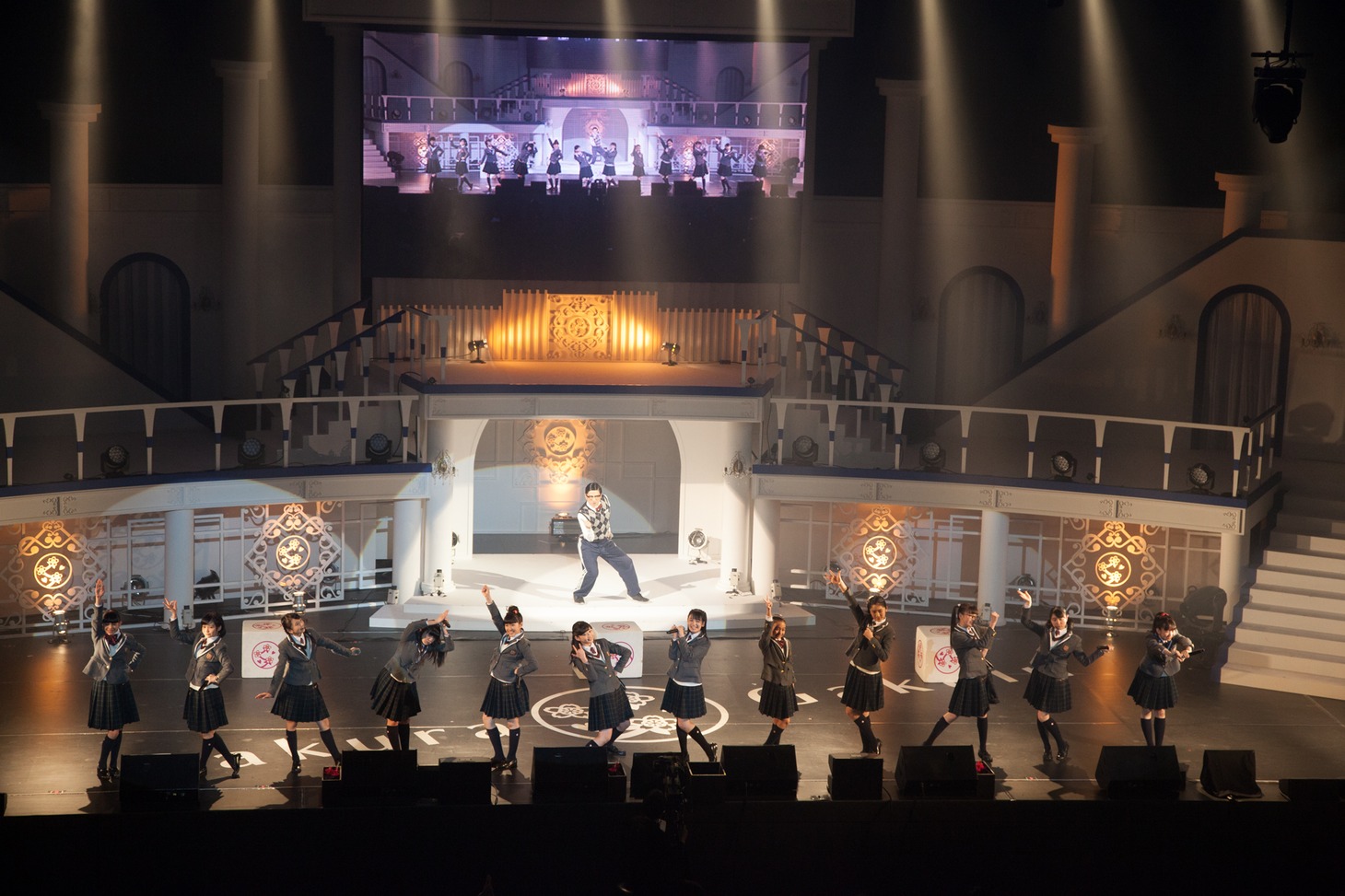 「The Road to Graduation 2017 Final～さくら学院 2017年度 卒業～」の様子。（写真提供：アミューズ）