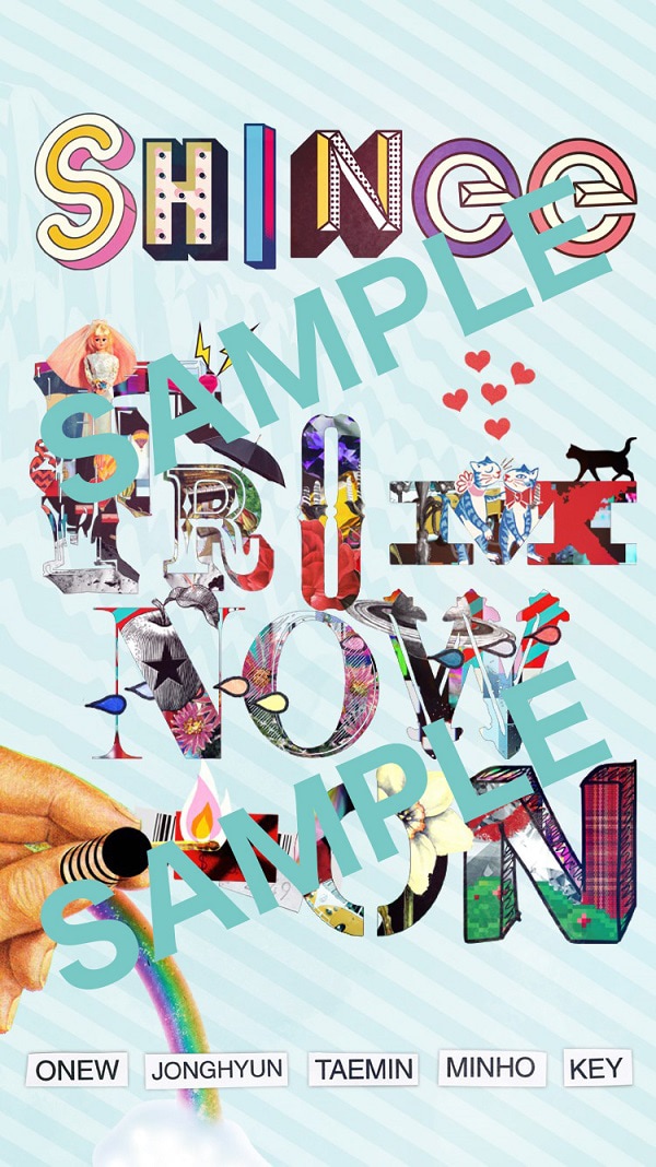 SHINee FROM NOW ON ポスター SHINee FROM NOW ON ポスター