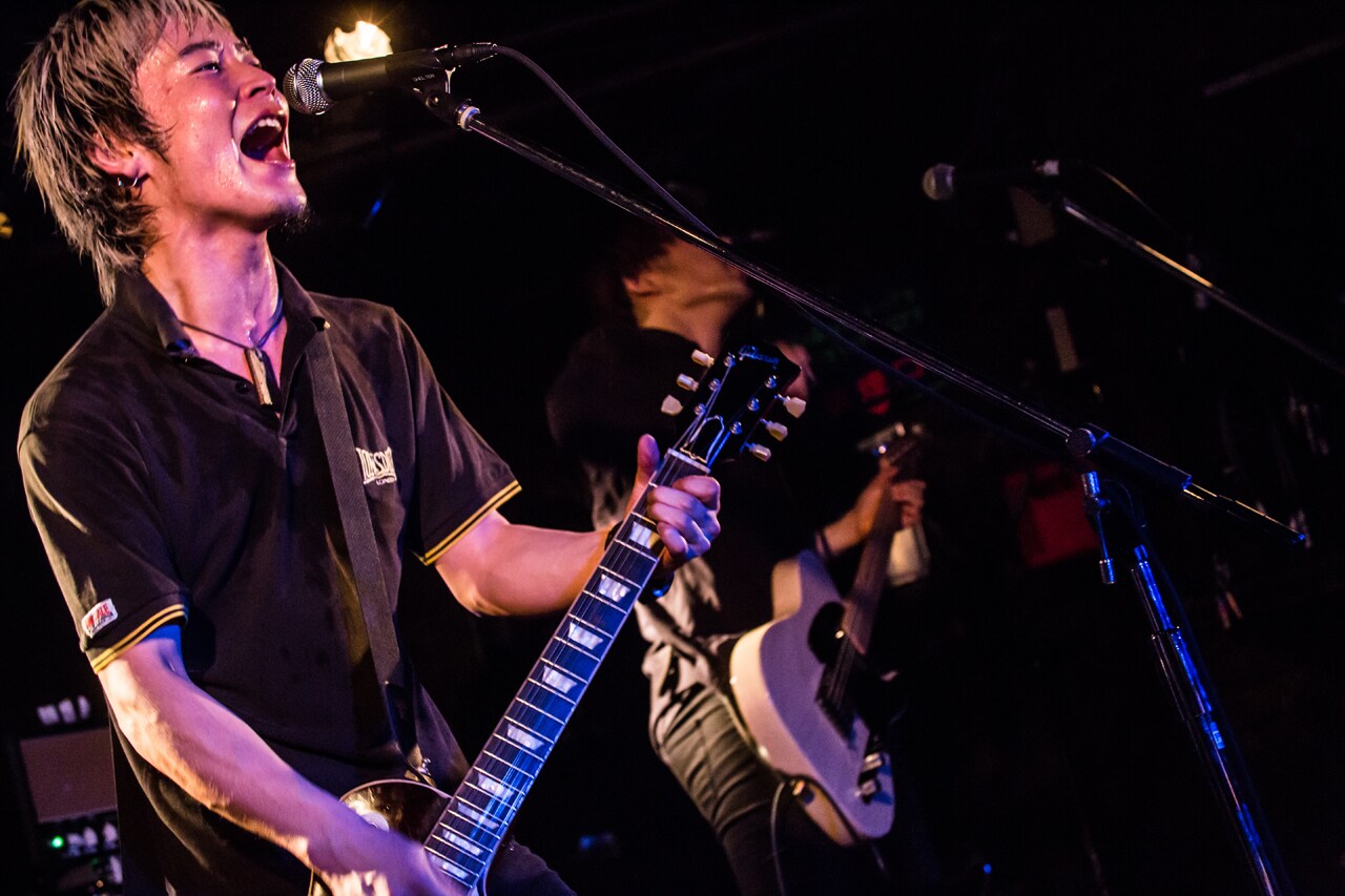 Kazuma（Vo, G）（Photo by kaochi）