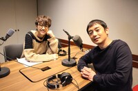 「Monthly Artist File-THE VOICE」収録時のゆず。