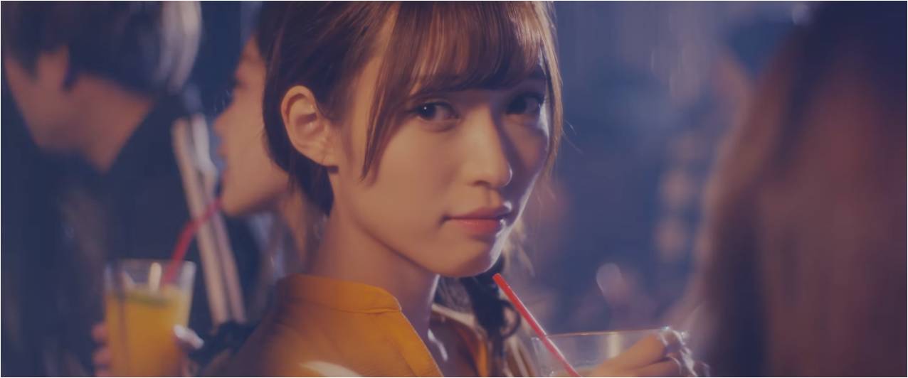 NGT48「Whatcha Gonna Do」ミュージックビデオのワンシーン。