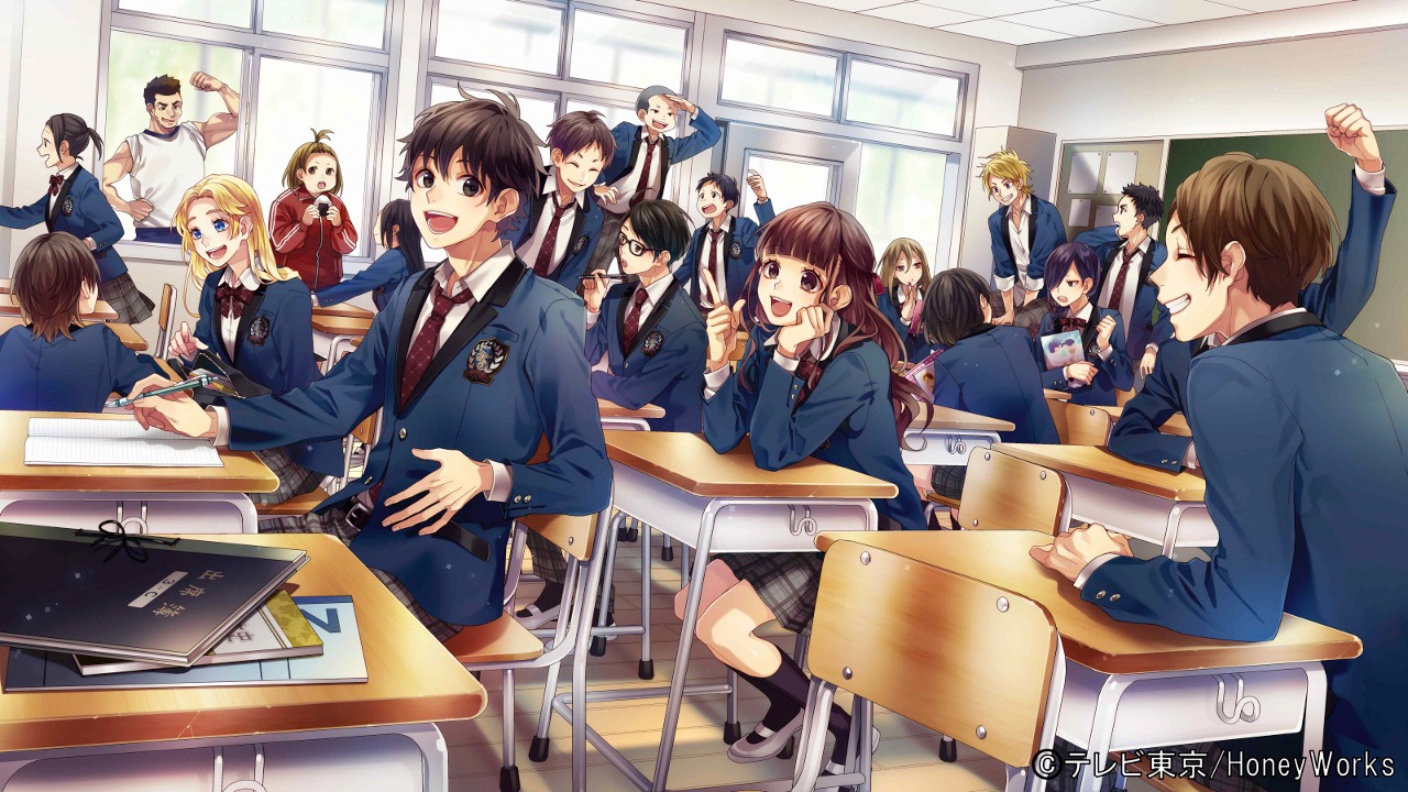 「青春高校3年C組」キービジュアル (c)テレビ東京 / HoneyWorks