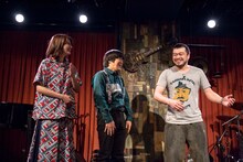 左からマギー、バカリズム、竹原ピストル。(c)日本テレビ