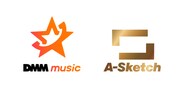 DMM music、A-Sketch ロゴ
